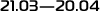 21.03-20.04