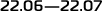22.06-22.07