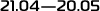 21.04-20.05